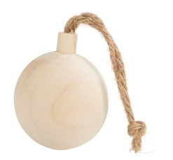 New creativ company Holz-Weihnachtskugel