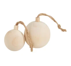 New creativ company Holz-Weihnachtskugel
