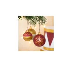 New creativ company Holz-Weihnachtskugel