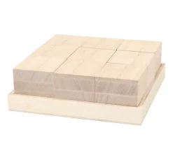 Sale creativ company Holzwürfel, 9 Stück