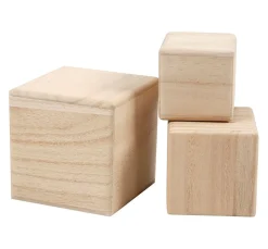 Hot creativ company Holzwürfel, 3er-Set