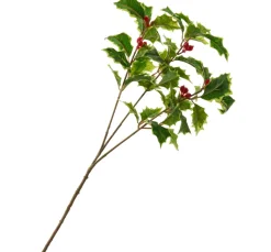 Hot DPI Ilex Zweig mit Beeren, 40 cm