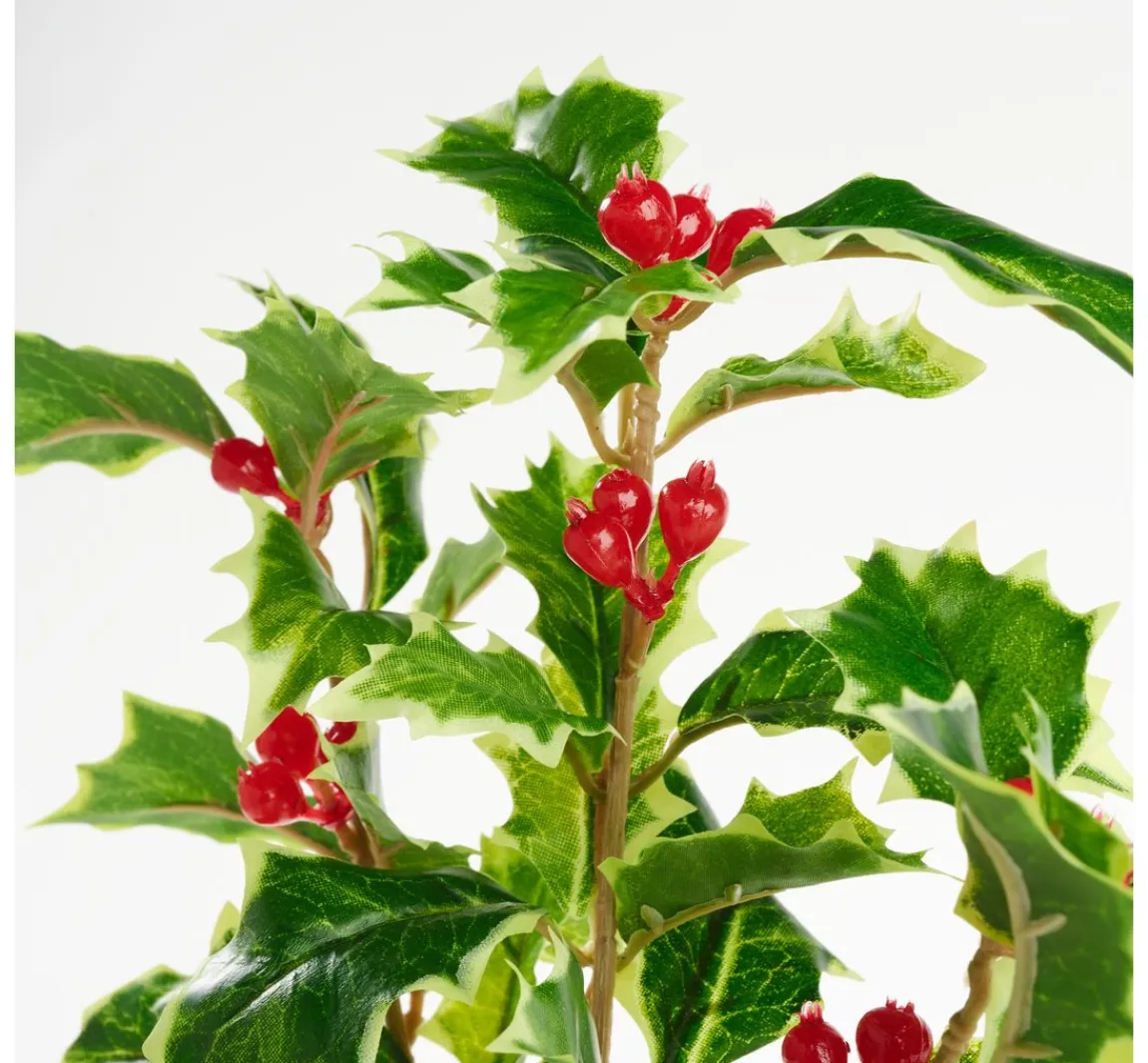 Hot DPI Ilex Zweig mit Beeren, 40 cm