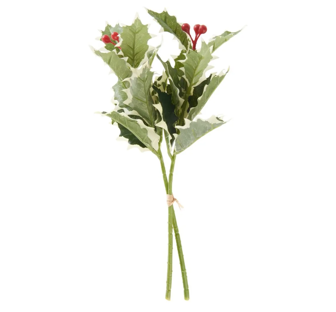 DPI Ilexzweig mit Beeren, 33 cm