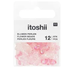 Rico Design itoshii Perlen-Set "Blüten Holographisch"