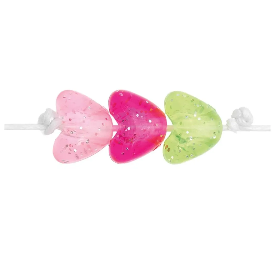 Online Rico Design itoshii Perlen-Set "Glitzerherzen"
