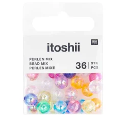 Hot Rico Design itoshii Perlen-Set "Regenbogen Holographisch"