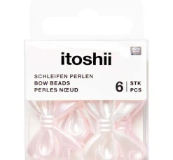 Outlet Rico Design itoshii Perlen-Set "Schleifen", Perlrosa