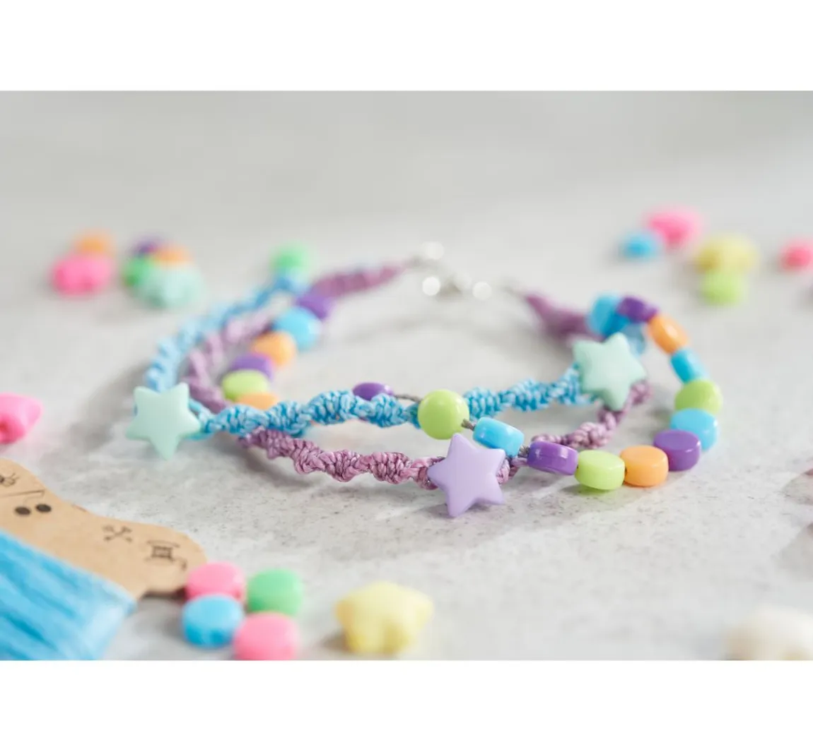 Online Rico Design itoshii Perlen-Set "Sterne" Pastell Matt