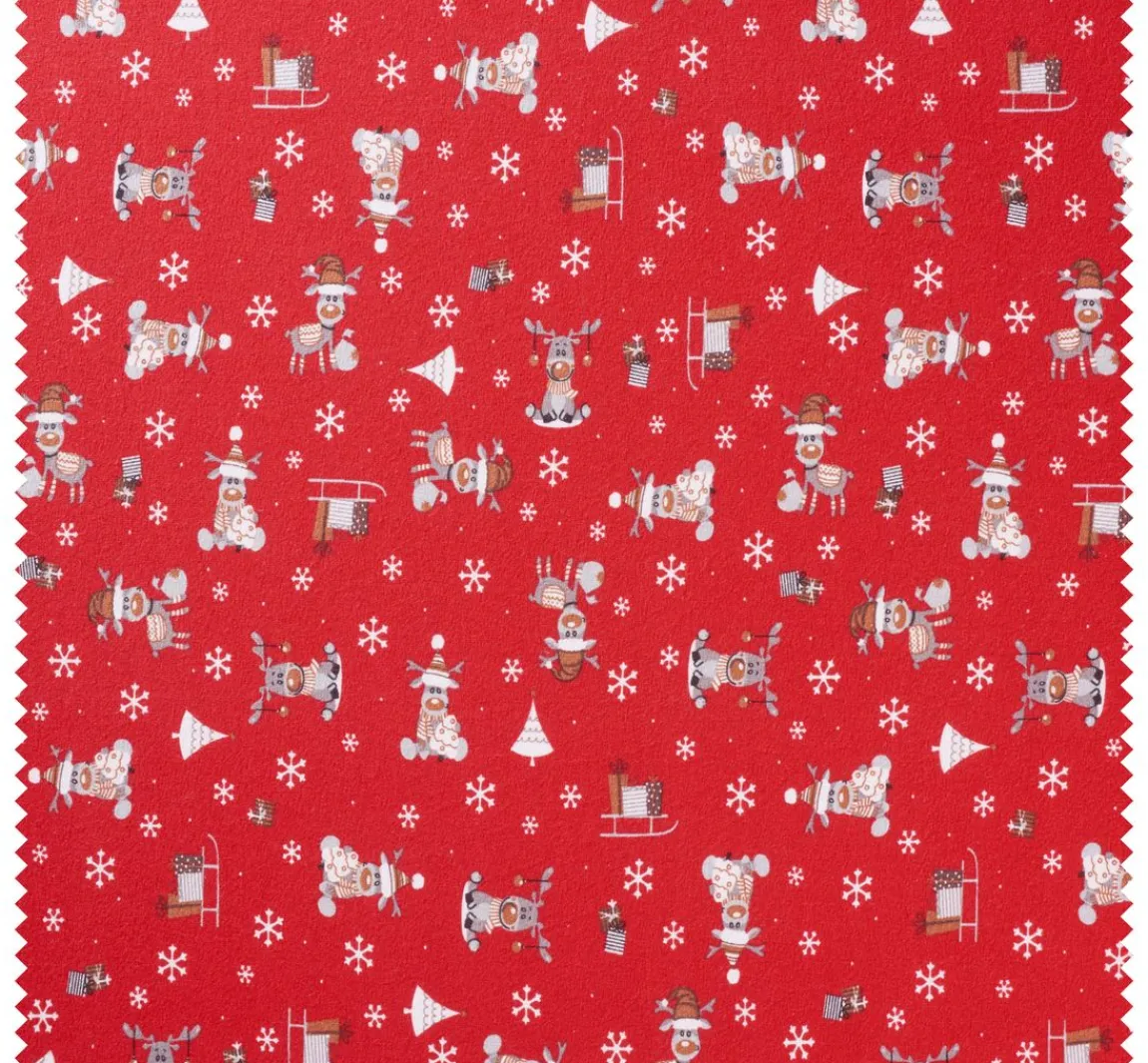 Sale VBS Marktplatz Jersey-Stoff "Elch Ruby"