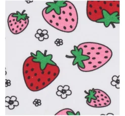 Sale VBS Marktplatz Jersey-Stoff "Erdbeeren"