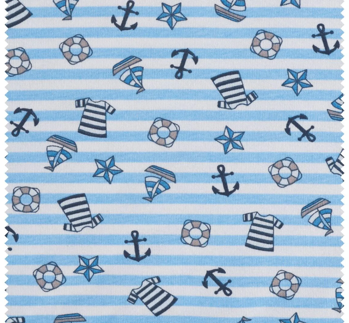 VBS Marktplatz Jersey-Stoff "Happy Sailor"