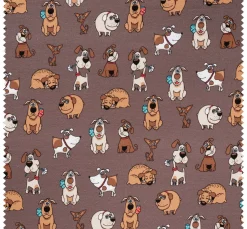 Online VBS Marktplatz Jersey-Stoff "Sweet Dogs"