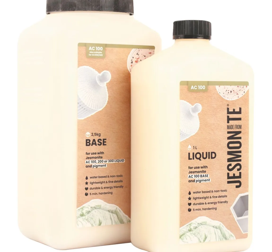 Outlet Jesmonite AC 100 Duoset " 1L Liquid + 2,5 KG Base"