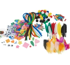 Clearance GLOREX Jumbo Bastel-Mix, ca. 1.000 Teile