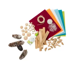 New GLOREX Jumbo Creativ-Mix "Naturholz", ca. 1.000 Teile