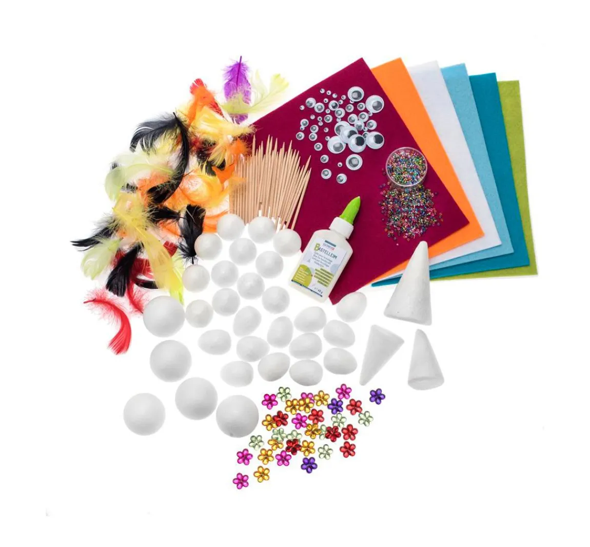 Online GLOREX Jumbo Creativ-Mix "Styropor", ca. 1.000 Teile