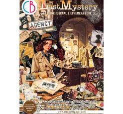 Outlet Ciao Bella Junk Journal & Ephemera Book "The Last Mystery"