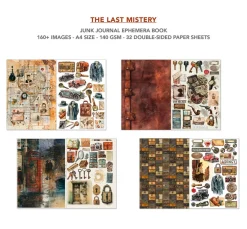 Outlet Ciao Bella Junk Journal & Ephemera Book "The Last Mystery"
