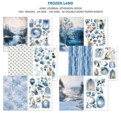 Clearance Ciao Bella Junk Journal & Ephemera Book "Frozen Land"