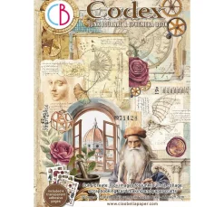 Hot Ciao Bella Junk Journal & Ephemera Book "Codex"