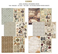 Hot Ciao Bella Junk Journal & Ephemera Book "Codex"