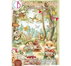 Clearance Ciao Bella Junk Journal & Ephemera Book "Woodland Party"