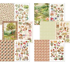 Clearance Ciao Bella Junk Journal & Ephemera Book "Woodland Party"