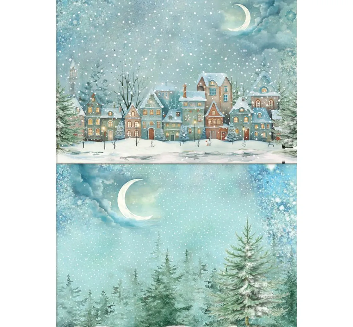 Clearance Stamperia Junk Journal Book "Alice in Christmas"