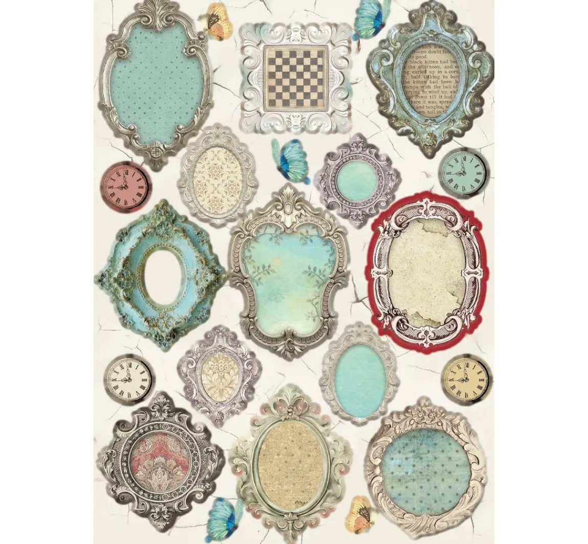Clearance Stamperia Junk Journal Book "Alice in Christmas"