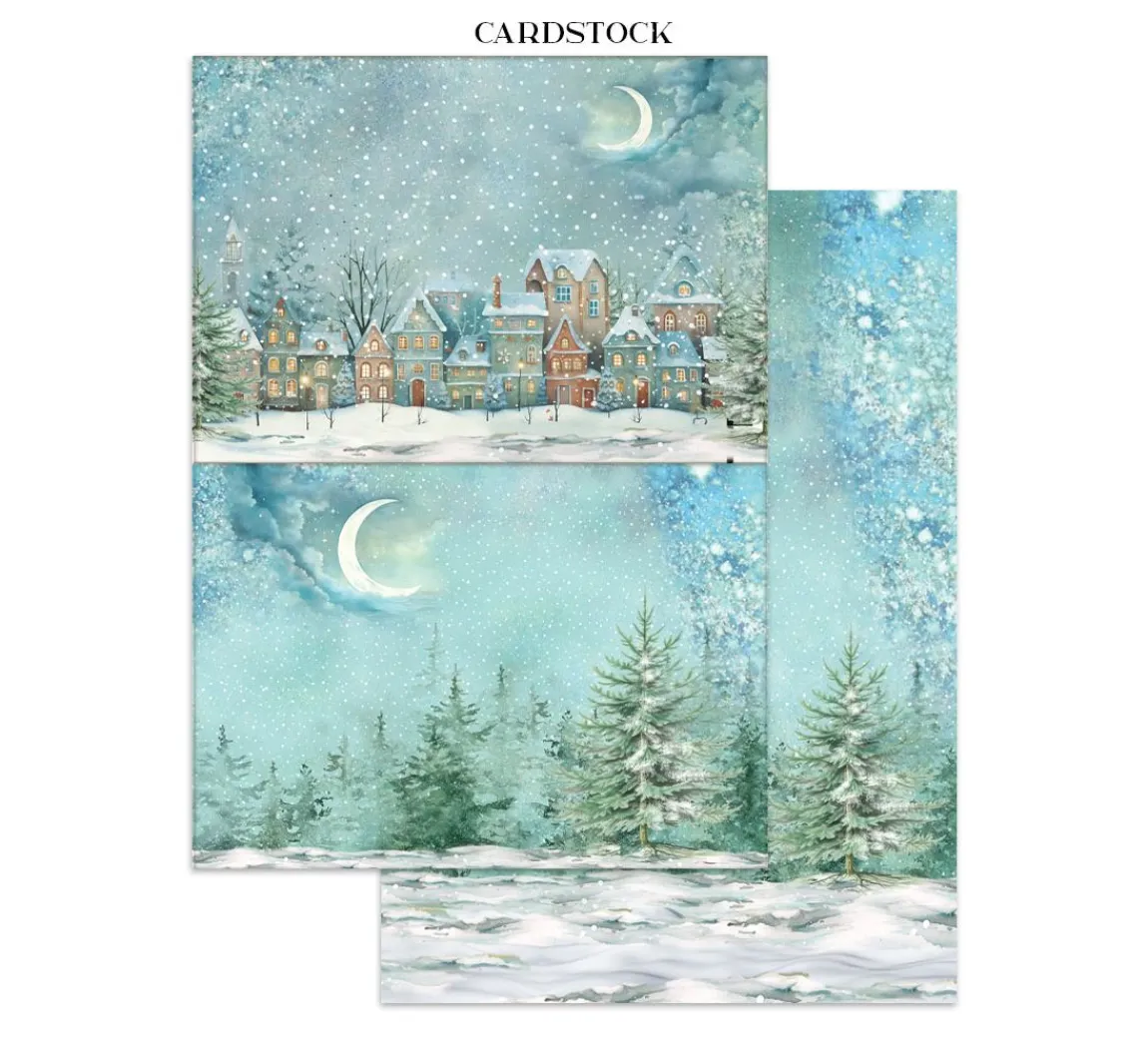 Clearance Stamperia Junk Journal Book "Alice in Christmas"