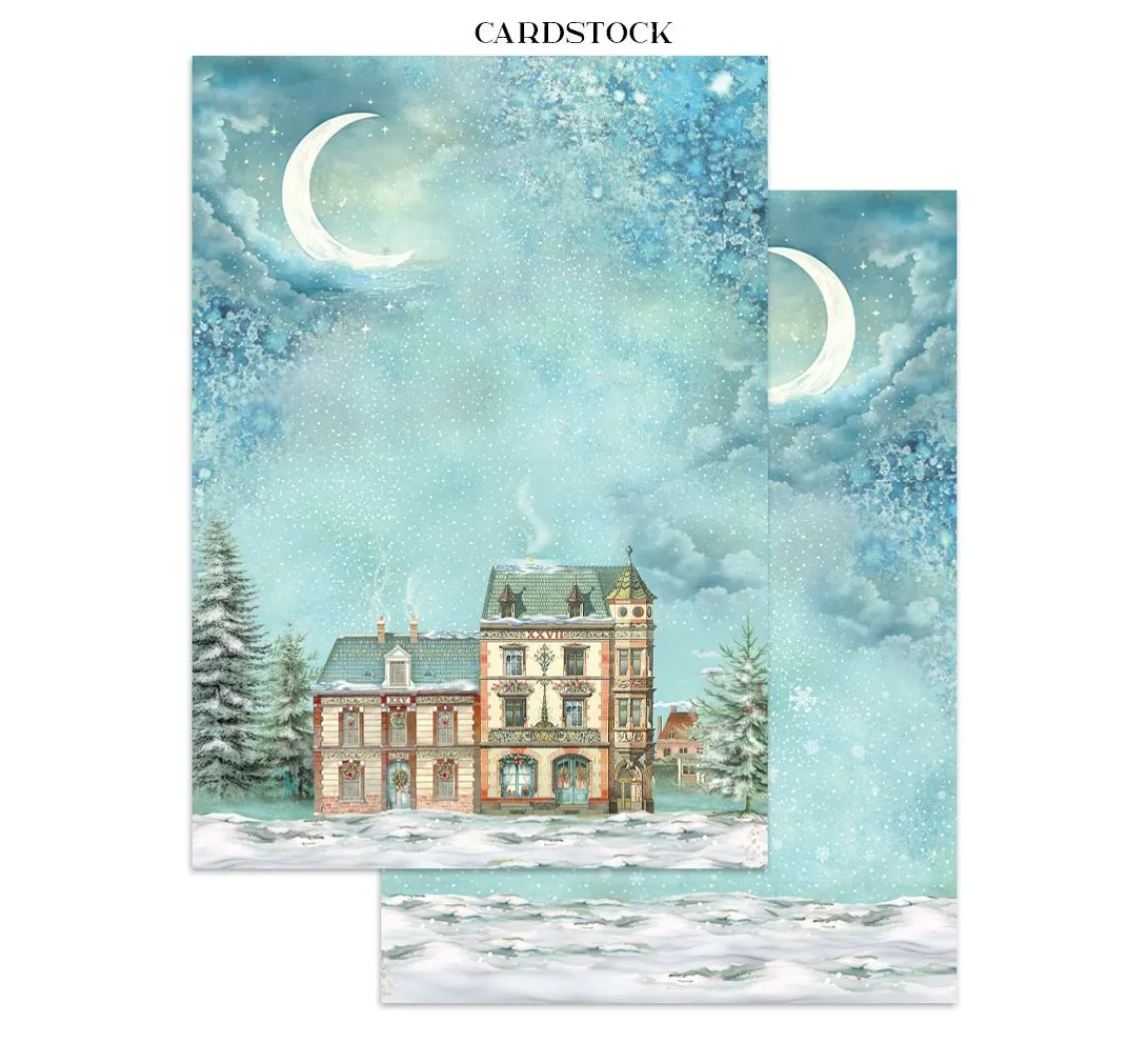 Clearance Stamperia Junk Journal Book "Alice in Christmas"