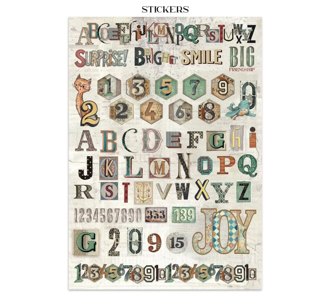 New Stamperia Junk Journal Book "Furry Friends"