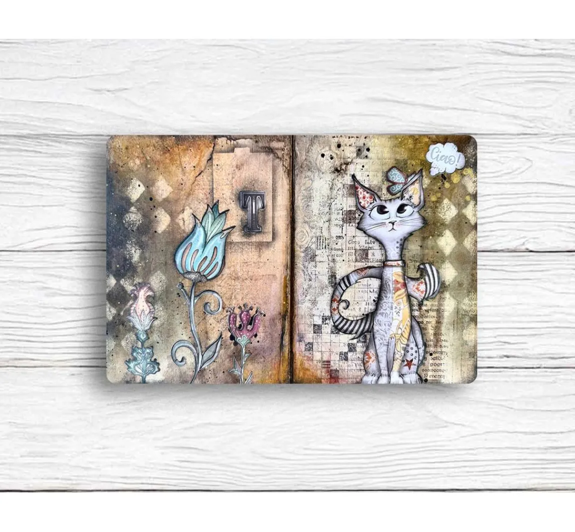 New Stamperia Junk Journal Book "Furry Friends"