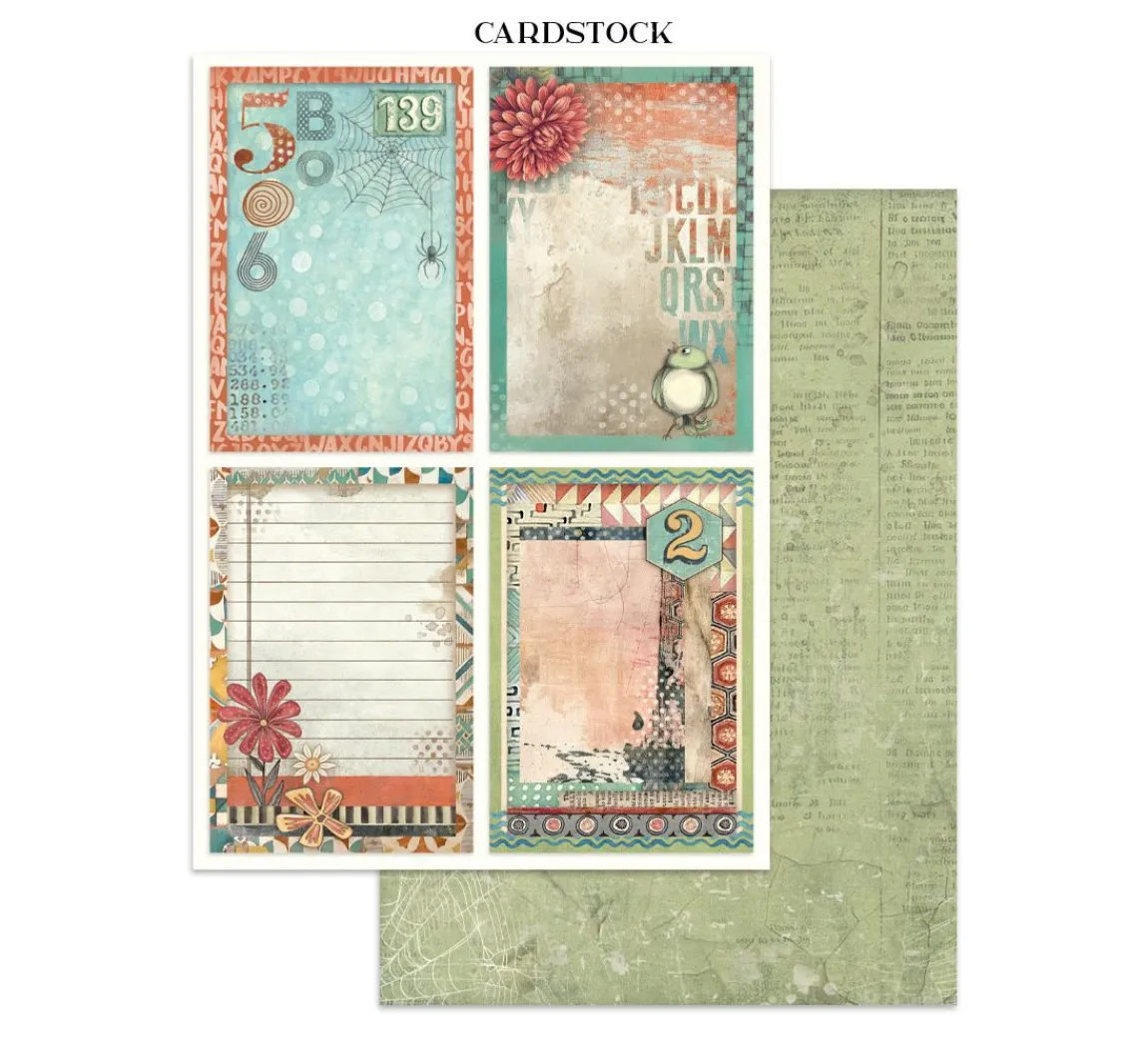 New Stamperia Junk Journal Book "Furry Friends"