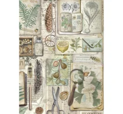 Hot Stamperia Junk Journal Book "Herbarium Silvae"