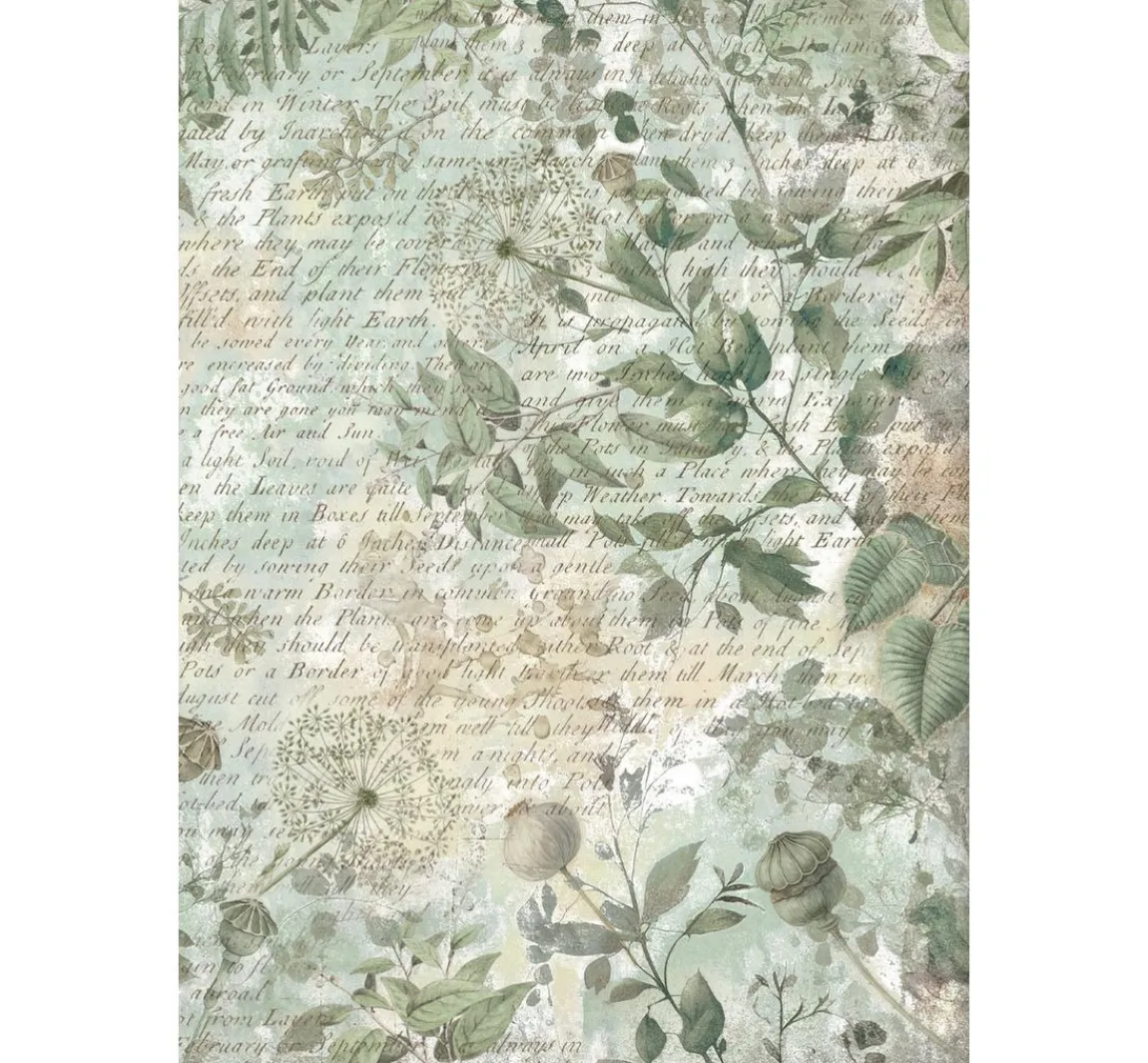 Hot Stamperia Junk Journal Book "Herbarium Silvae"