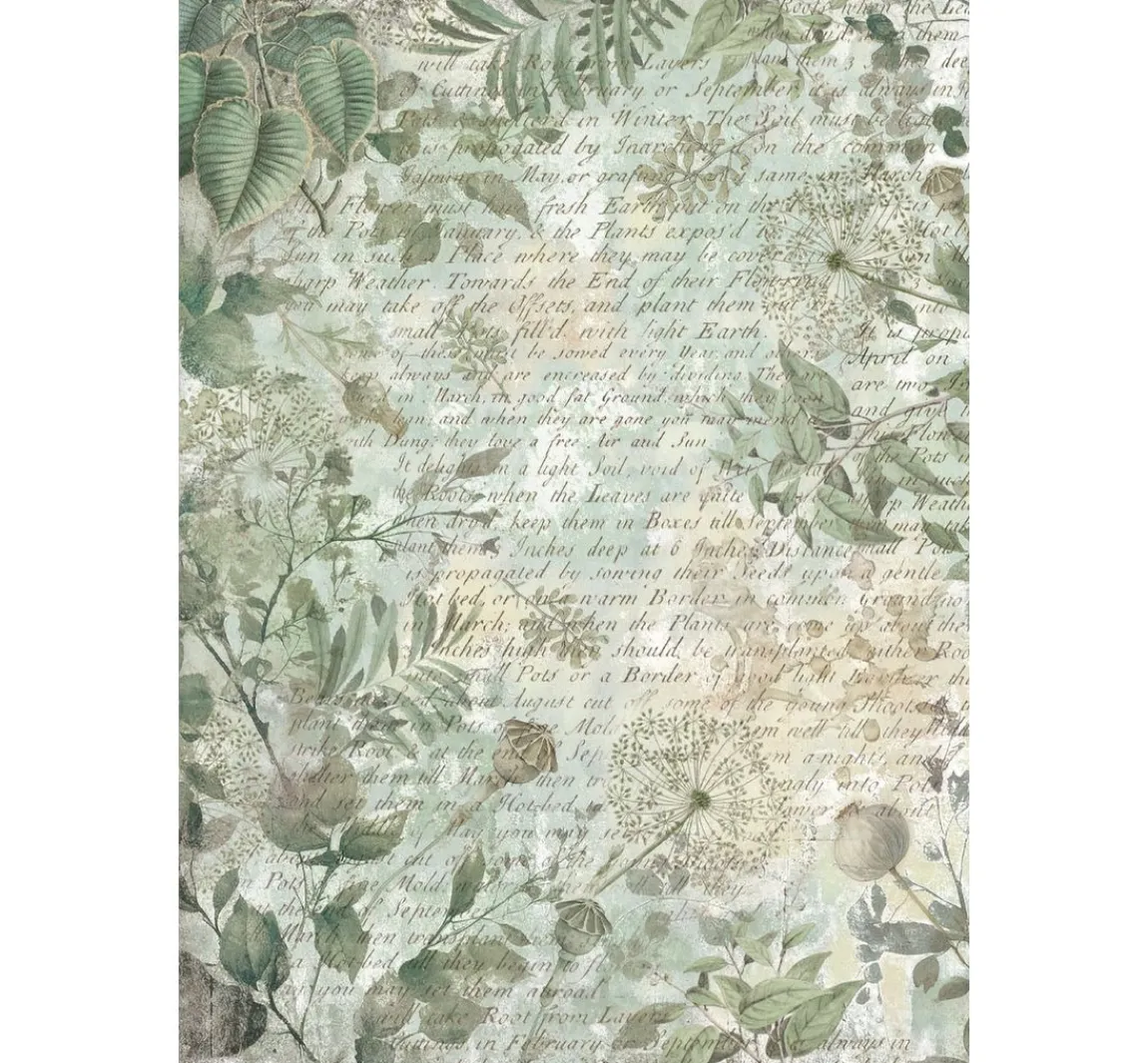 Hot Stamperia Junk Journal Book "Herbarium Silvae"