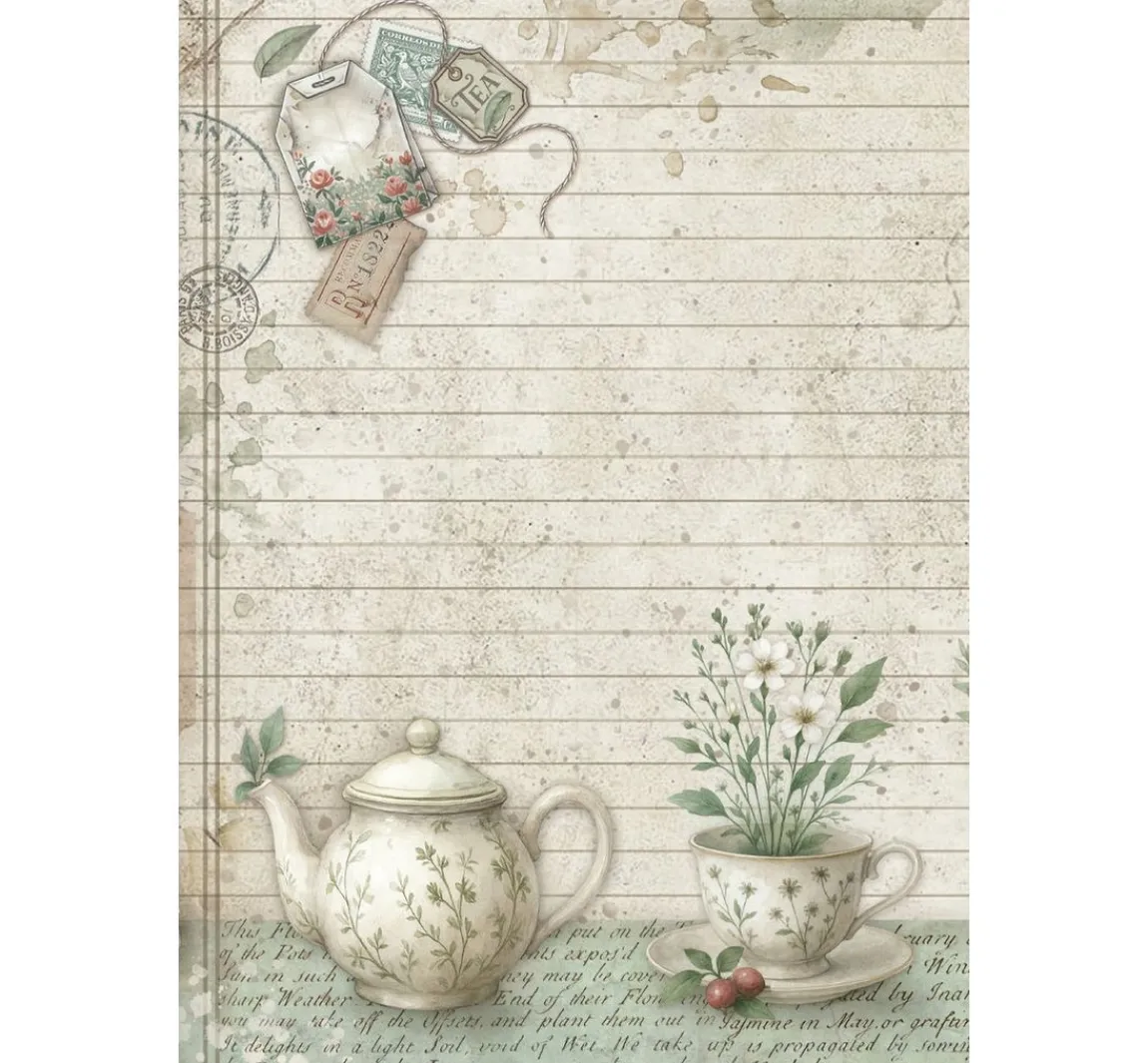 Hot Stamperia Junk Journal Book "Herbarium Silvae"