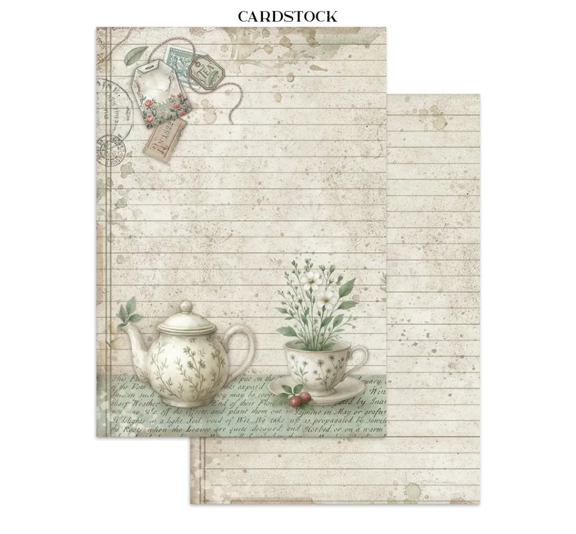 Hot Stamperia Junk Journal Book "Herbarium Silvae"