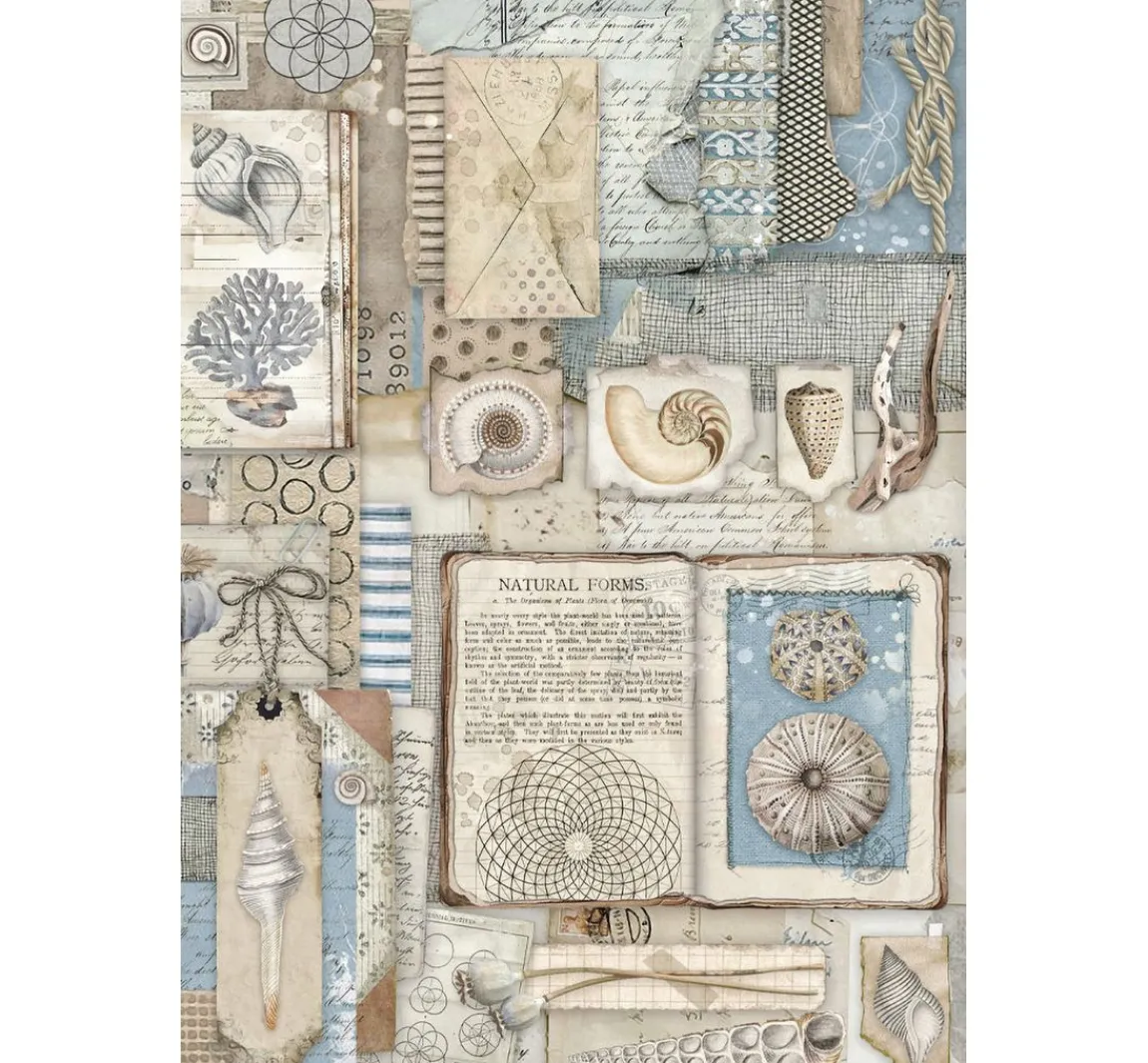 Outlet Stamperia Junk Journal Book "Silent Sea"