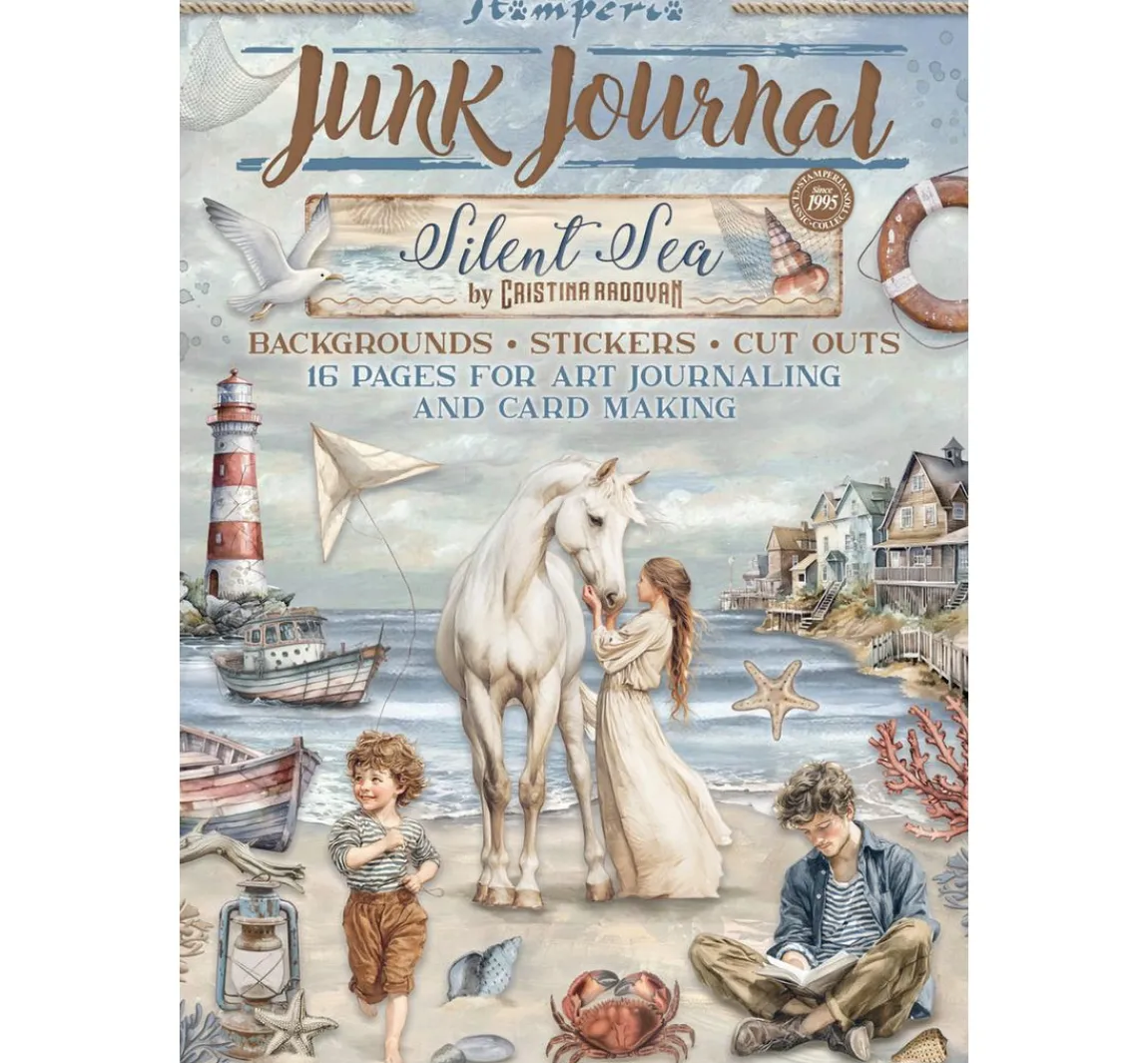 Outlet Stamperia Junk Journal Book "Silent Sea"