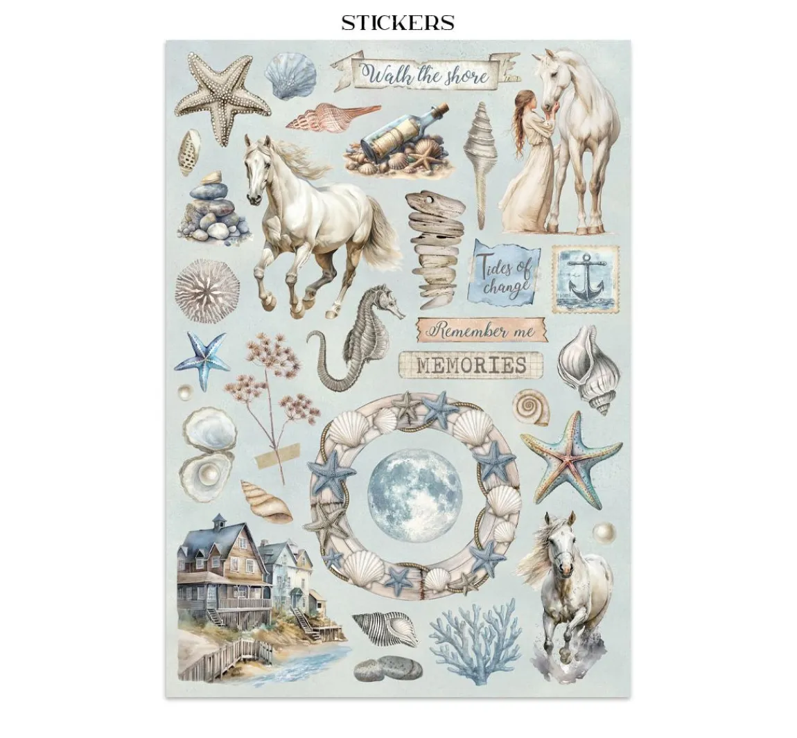 Outlet Stamperia Junk Journal Book "Silent Sea"