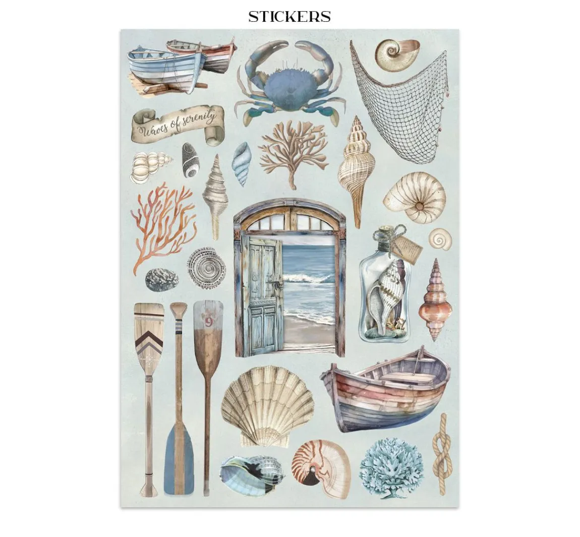 Outlet Stamperia Junk Journal Book "Silent Sea"