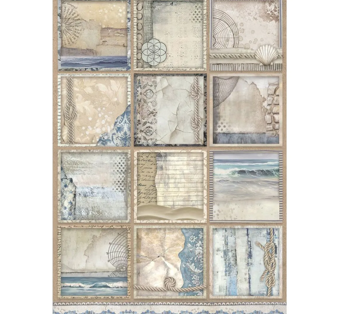 Outlet Stamperia Junk Journal Book "Silent Sea"