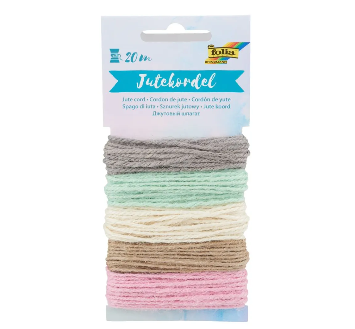 Sale folia Jutekordel "Pastell"
