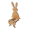Best ohne Marke Kantenhocker "Hase Diddy", MDF-Holz
