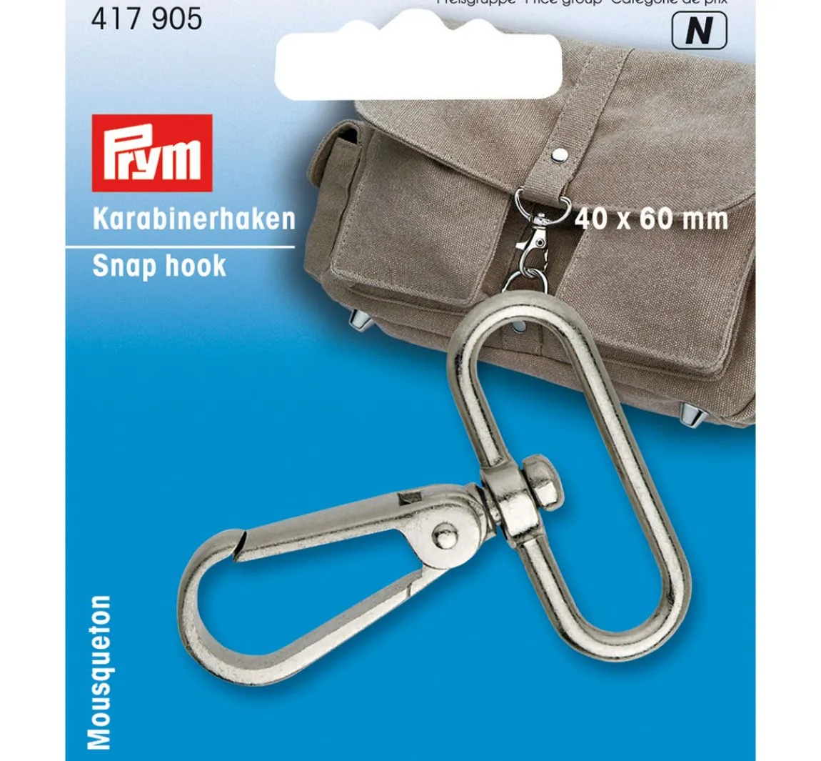 Clearance Prym Karabinerhaken 40 x 60 mm