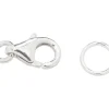 PRACHT Karabinverschluss, 925er Sterling-Silber