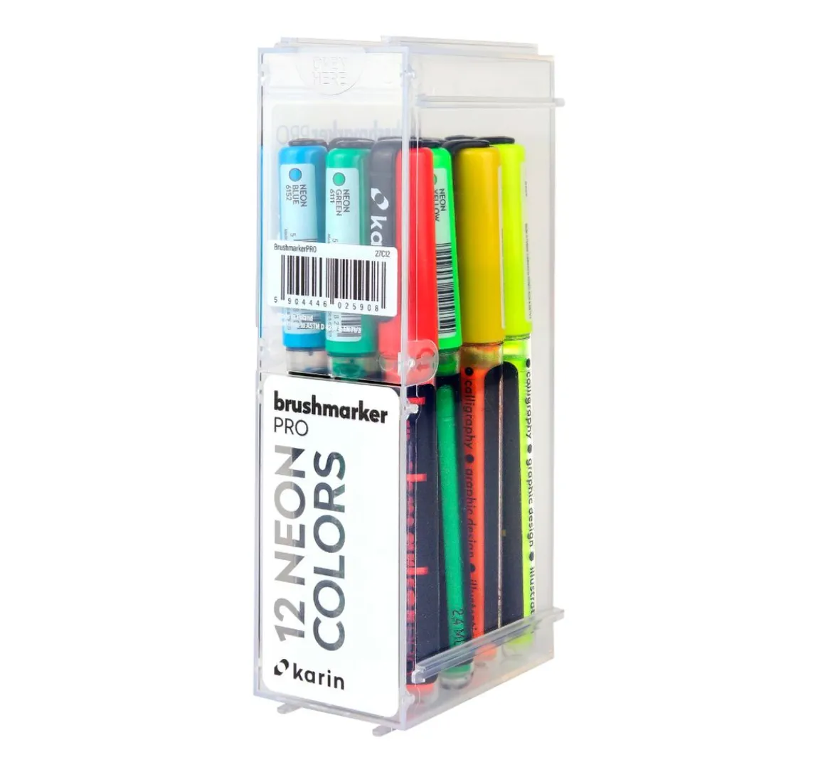 Discount karin Brushmarker PRO Set, 12 Farben